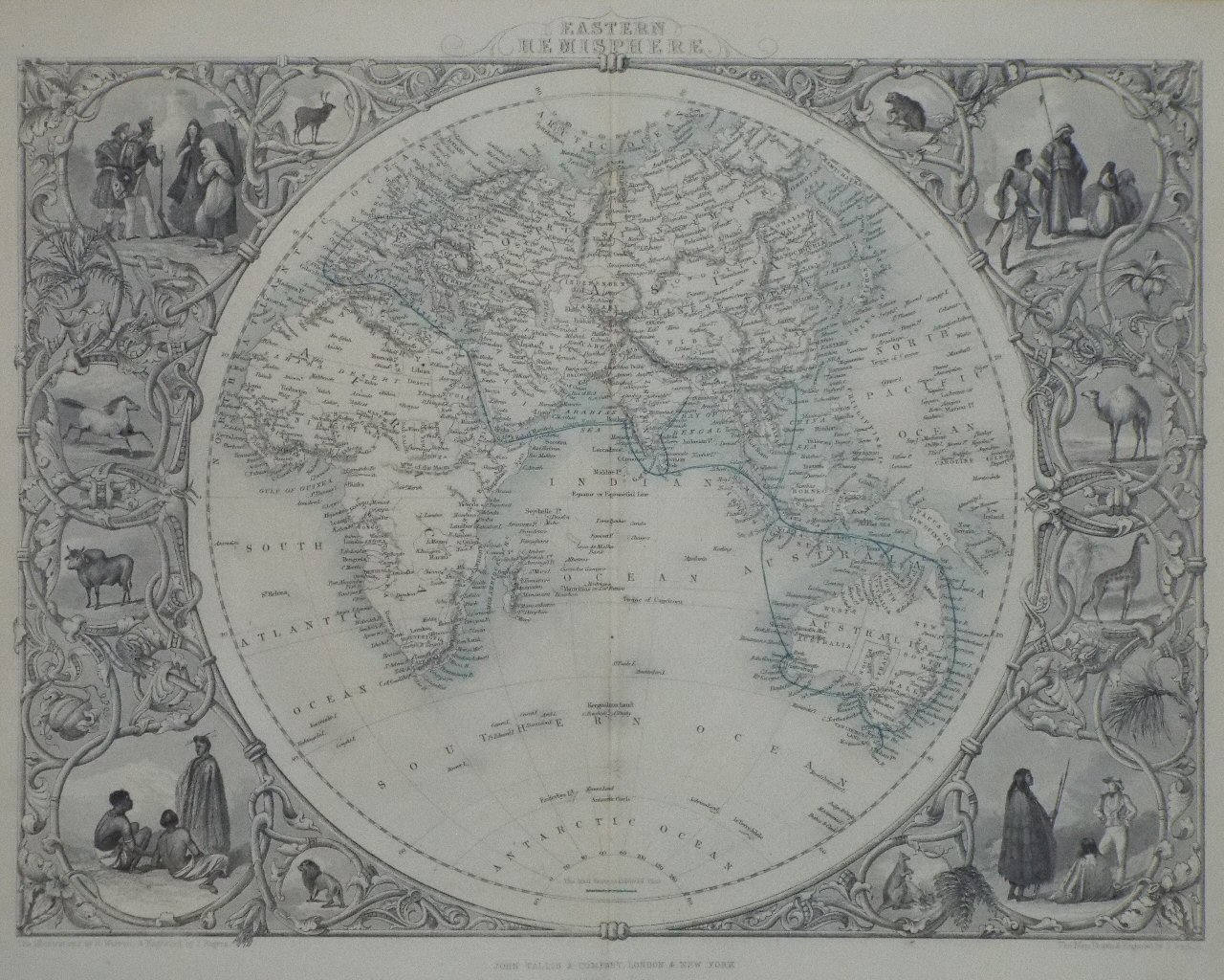 Map of Eastern Hemisphere